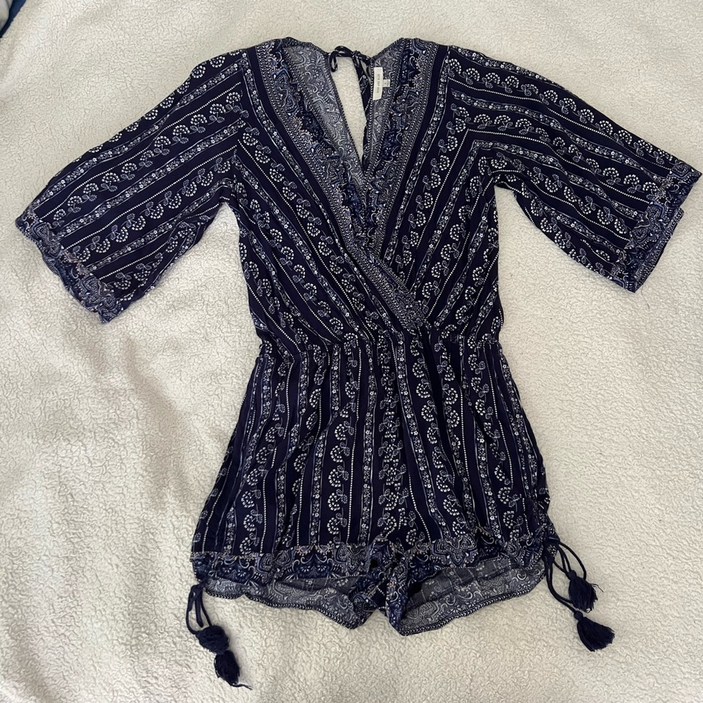 Size Small Romper, Navy